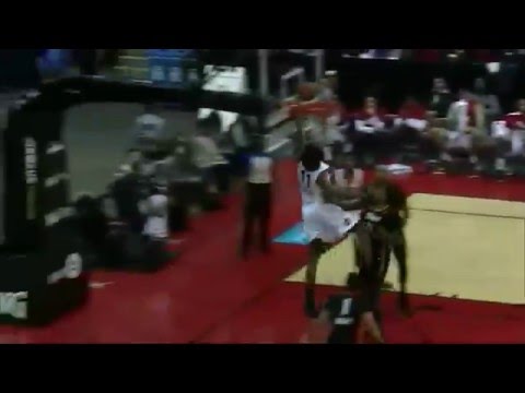 Raptors 905 Highlights: Lucas Nogueira One-handed Jam - January 27, 2016