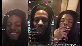 Pierre Bourne Plays New Beats &amp; Freestyles on IG Live