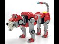 Voltron MOC Part 4 Red Lion