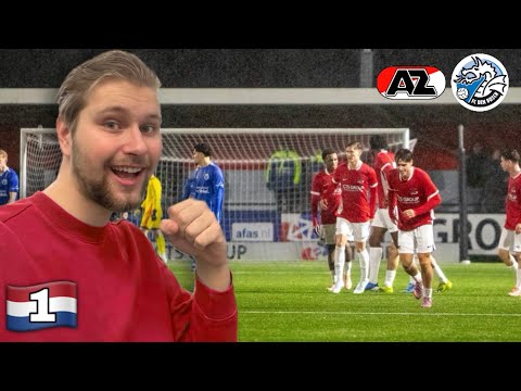 VISITING 7 GAMES IN 7 DAYS IN 7 COUNTRIES: DAY ONE!! Jong AZ - FC Den Bosch Matchday Vlog