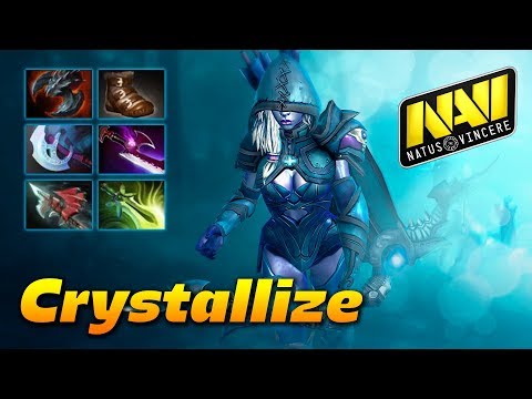 Crystallize Drow Ranger - Natus Vincere - Dota 2 Pro Gameplay