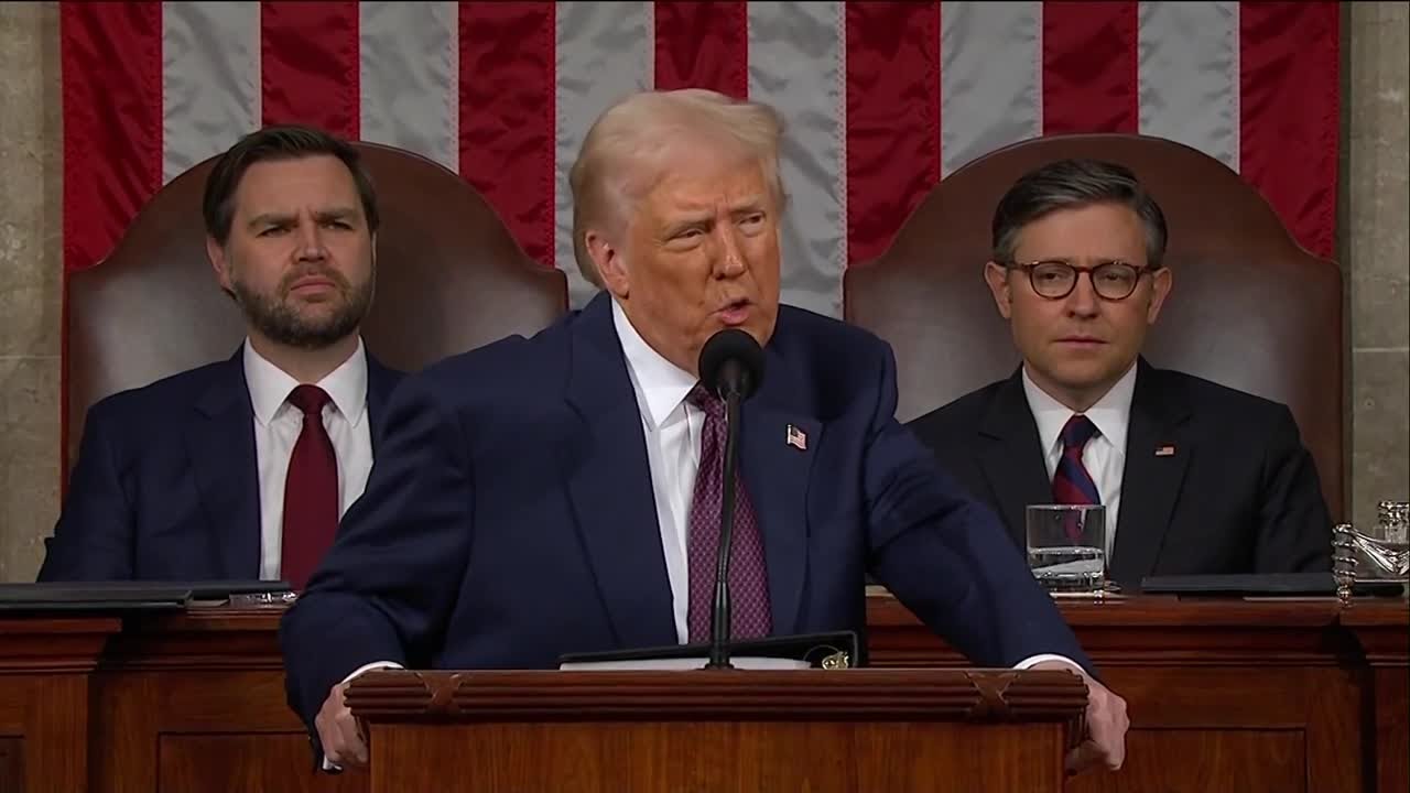 Full speech: President Trump addresses 2025 joint session of Congress