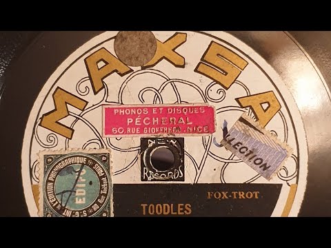 Saint Louis Low Downs (California Ramblers) - Toodles , Voc. Arthur Hall ( Maxsa 1517 )