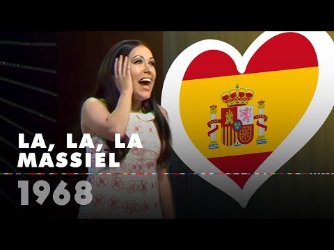 LA, LA, LA – MASSIEL (Spain 1968 - Eurovision Song Contest HD)