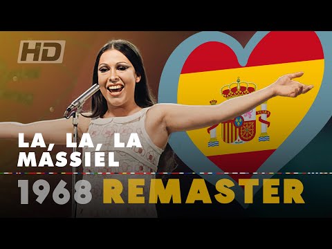 LA LA LA – MASSIEL | Spain 🇪🇸 | Eurovision Song Contest 1968 [HD Remaster]