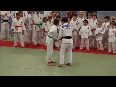 Judo training Ilse Heylen 16 mei 2014