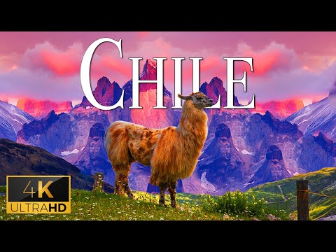 FLYING OVER CHILE (4K Video UHD) - Calming Piano Music With Stunning Beautiful Nature Film For TV