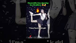 Download lagu meanwhile lisa showing her flexiblety 😎 #lisa #fypシ mp3