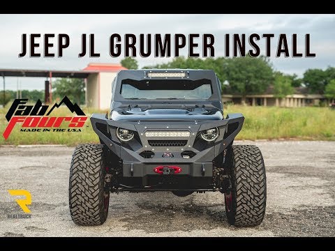 Step By Step Grumper Front Bumper Installation For The Jeep JL
