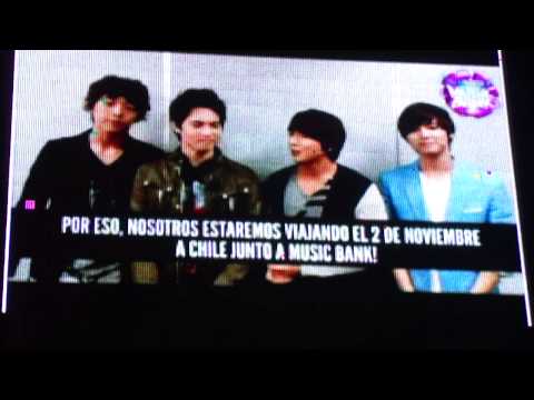 CNBLUE !! SALUDO AHUMADA!