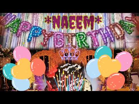 Happy birthday to you Naeem |whatsapp status |HD video