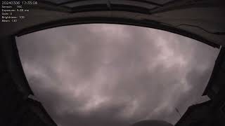 All sky camera capture from Mississauga, Ontario, 2024 03 06