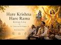 LIVE ISKCON Hare Krishna Mahamantra Kirtan Chant Be Happy Harinaam Bliss