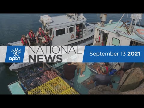 APTN National News September 13, 2021 – Mi’kmaw boat surrounded, Youth steals show at debate