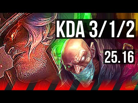 YORICK vs SINGED (TOP) | 3/1/2 | KR Master | 25.16