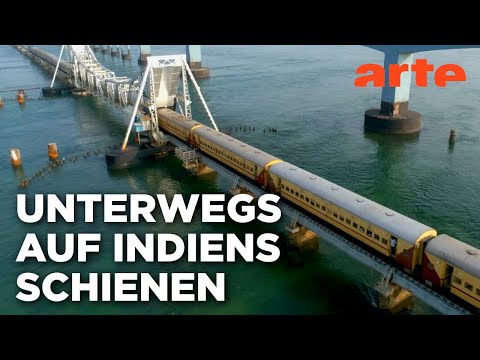 Der Rameswaram Express | Die gefährlichsten Bahnstrecken der Welt | Doku HD Reupload | ARTE