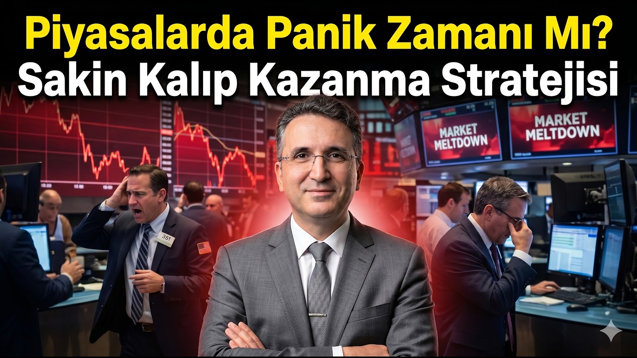 Piyasalarda Panik Zamanı Mı? Sakin Kalıp Kazanma Stratejisi