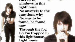 Joe Jonas Lighthouse Lyrics On Screen