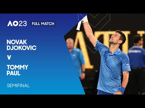 Novak Djokovic v Tommy Paul Full Match | Australian Open 2023 Semifinal