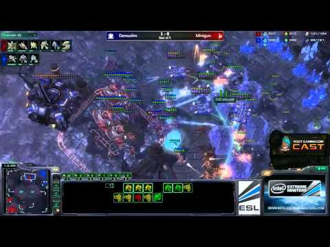 Best of 5 - coLMinigun (P) vs EGDeMusliM (T) - Cast by Axeltoss