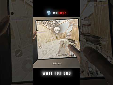 CODM On Samsung Galaxy Fold 7...🤯