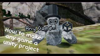 How to rip ANY Unity project!