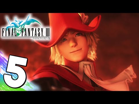 FINAL FANTASY III REMAKE WALKTHROUGH: Part 5 Molten Cave, Castle Hein【FF3】