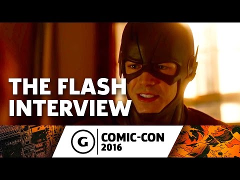 Crew of The Flash Talk Season 3 at Comic-Con 2016