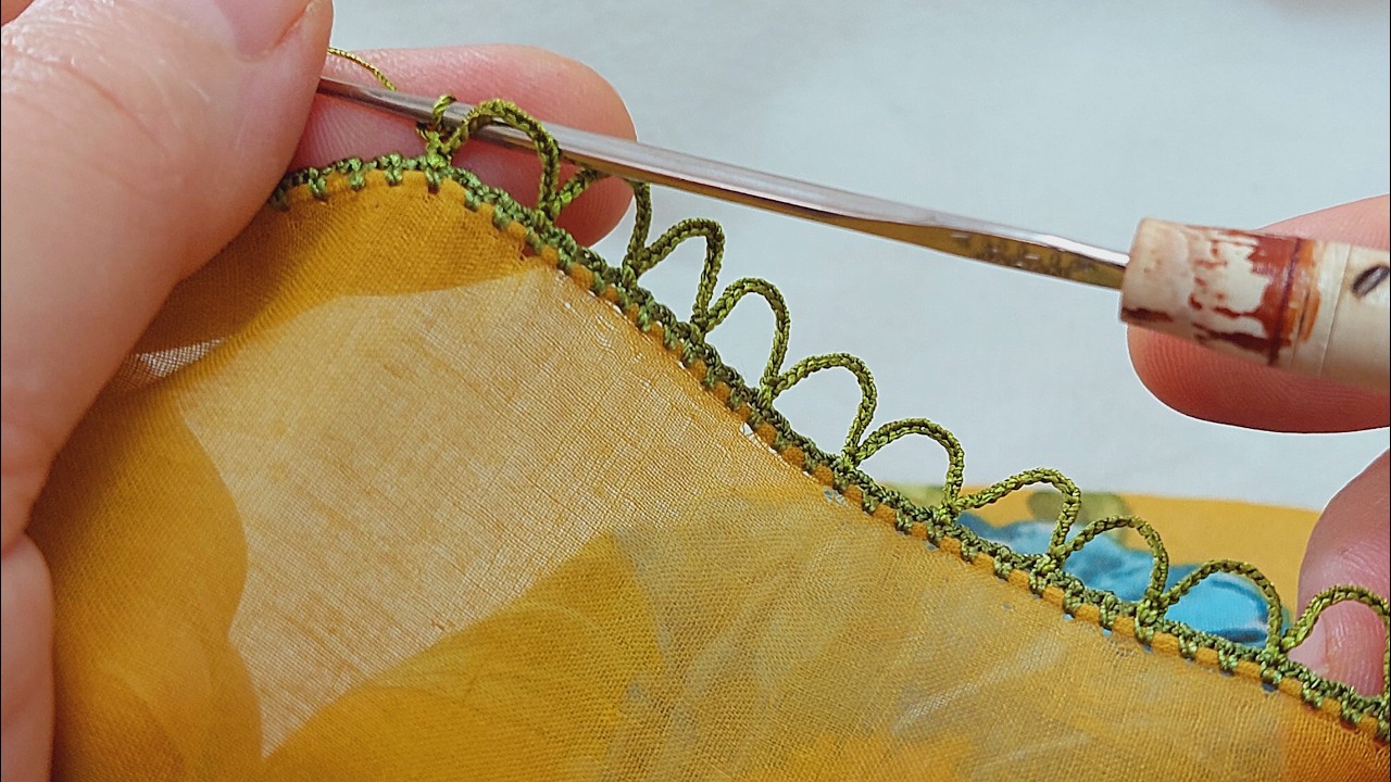 Sıra Dışı Farklı Bir Tığ Oyası