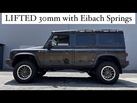 INEOS Grenadier with Eibach Lift Springs!