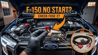 F-150 Cranks But Won't Start? (CHECK FUSE 27 FIRST!)