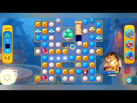 Fishdom 2022, no Boosters,   9987  level  -  прохождение без бустеров,   9987  уровень.