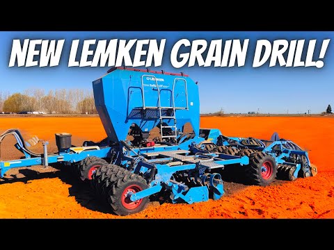 Our New Lemken Solitair DT grain drill!