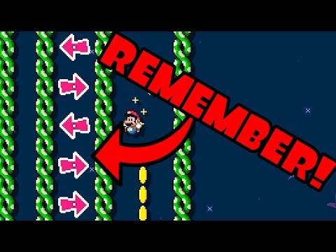 Super Mario Maker 2 🔧 Remember the Arrows