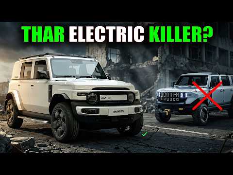 Mahindra Thar Electric finish by? JSW’s New SUV | iCar V23 Spy – Game Over for Thar EV?