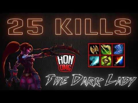 HoN | GrimmJaquez` - The Dark Lady {25/6/9} [850 GPM] (Immortal - Rank)