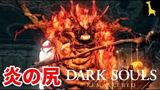 【ダークソウル リマスター】字幕実況#24 デーモン遺跡 ボス デーモンの炎司祭 PS4版 DARK SOULS REMASTERED