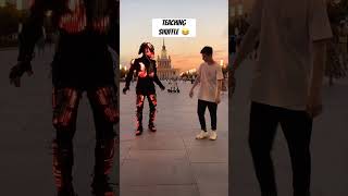 Download lagu TEACHING SHUFFLE ⭐️ DANCING ASTRONOMIA TREEND 😨🔥 mp3