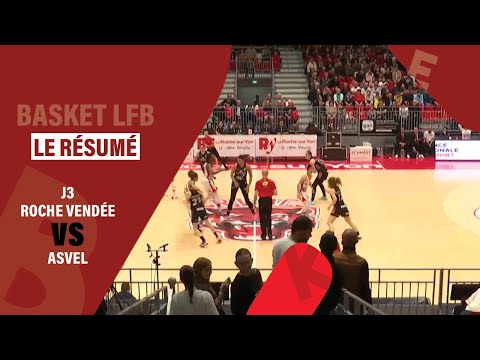 Résumé LFB J3 : Roche Vendée - Lyon