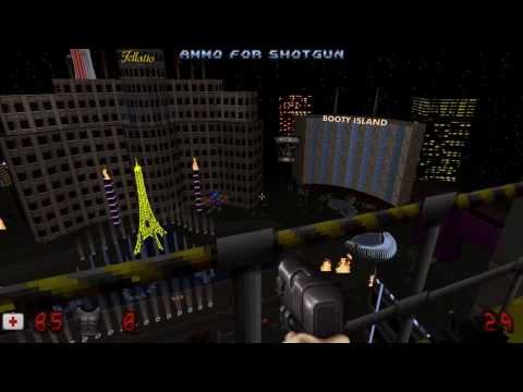 Let's Play Duke Nukem Forever (Duke3D TC) part 01 - Las Vegas Holocaust
