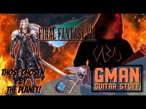 Those Chosen By The Planet - Final Fantasy VII Metal Cover || Gman Guitar Stuff #finalfantasy7