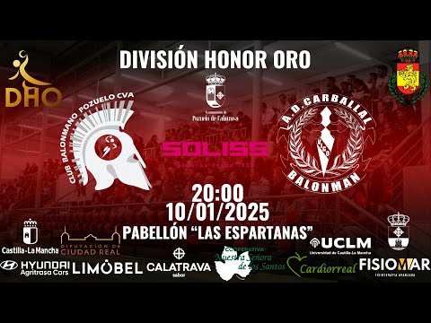 DIVISIÓN HONOR ORO | SOLISS BM POZUELO DE CVA - A.D. CARBALLAL  | 2025/2026