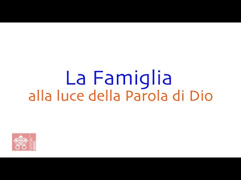 Il Papa : la coppia e la famiglia sono immagine concreta dell'amore di Dio