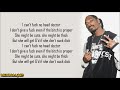 Snoop Dogg - Head Doctor ft. Swoop G (Lyrics)