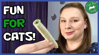 Live- Making A Catnip Joint Crinkle Cat Toy and Q&A
