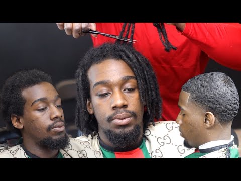 CRAZY TRANSFORMATION 2023 | Haircut Tutorial | 2 Year Big Chop | Locs to 360 Waves |High Taper