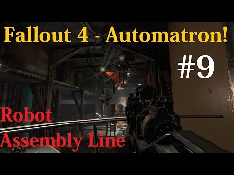 Fallout 4 (Automatron) - Part 9: Finding the Mechanist - Robco Assembly Line