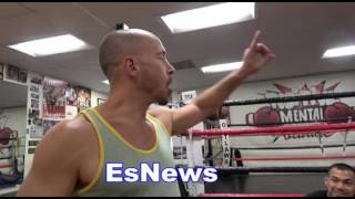 Mayweather vs McGregor Trainer Says odds are a million to 1 for floyd  EsNews Boxing