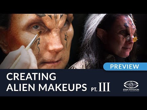 Creating Alien Makeups Part 3 - TRAILER