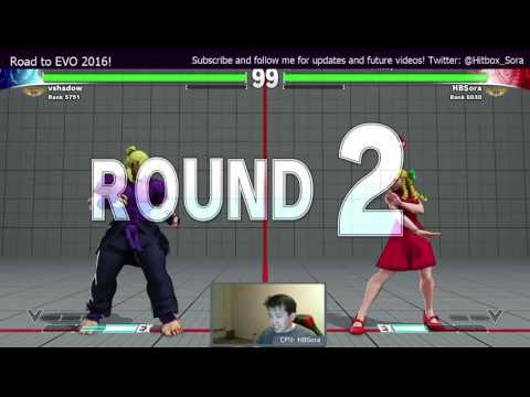 For Shame, Sir! For Shame! #SFV Road to #EVO2016: HBSora (Karin) vs vshadow (Ken)